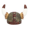 Vikingská prilba pre dospelých s kožušinou